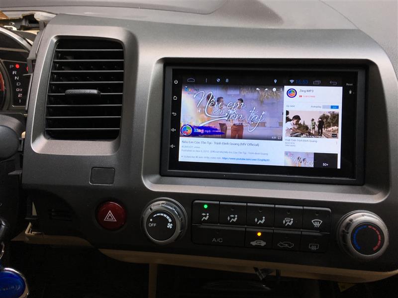 Màn hình DVD FUJITSU android cho xe Honda Civic - 3